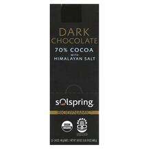 Dr. Mercola, Solspring Biodynamic Dark Chocolate Bar 70% Cocoa...