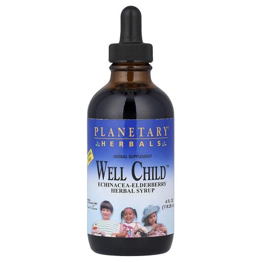 Основне фото товара Well Child Echinacea-Elderberry Herbal Syrup Основне фото товара Well Child Echinacea-Elderberry Herbal Syrup, Трави, 118.28 mL
