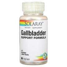 Solaray, Gallbladder Support Formula, Підтримка жовчного міхур...