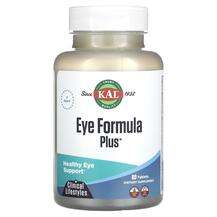 KAL, Поддержка здоровья зрения, Eye Formula Plus Healthy Eye S...