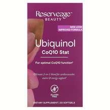 ReserveAge Nutrition, Ubiquinol Coq10 Stat, Убіхінол, 30 капсул