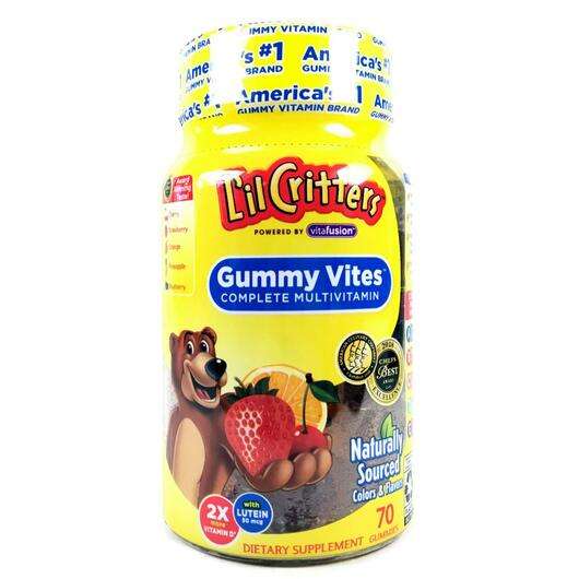 Основне фото товара L'il Critters, Gummy Vites Complete Multivitamin, Мультивітамі...