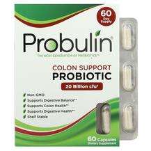 Probulin, Colon Support Probiotic 20 Billion CFU, 60 Capsules