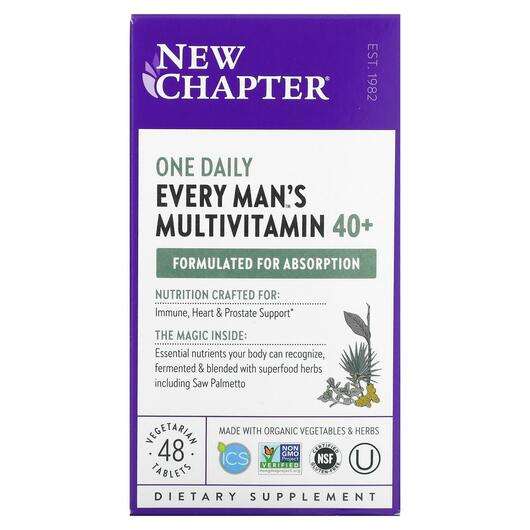 Основне фото товара One Daily Every Man's 40+ Multivitamin, Мультивітаміни для чол...