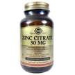 Фото товара Solgar, Цитрат Цинка 30 мг, Zinc Citrate 30 mg, 100 капсул