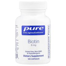 Вітамін B7 Біотин Biotin 8 mg Pure Encapsulations