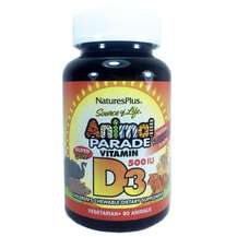 Natures Plus, Animal Parade Vitamin D3 Black Cherry, 90 Animal...