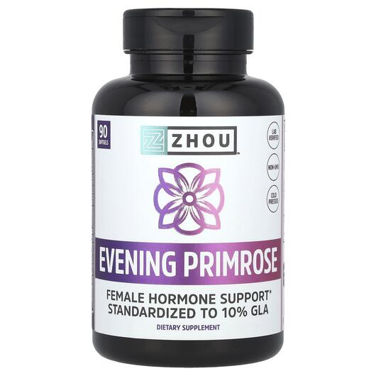 Основне фото товара Evening Primrose Female Hormone Support 1400 mg Основне фото товара Evening Primrose Female Hormone Support 1400, Підтримка гормонів,