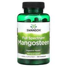 Swanson, Full Spectrum Mangosteen 500 mg, 100 Capsules