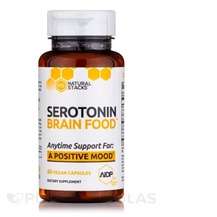 Natural Stacks, Продукты питания, Serotonin Brain Food, 60 капсул