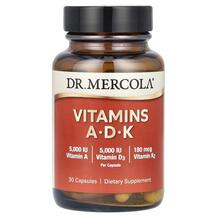 Vitamins A-D-K Витамины Dr. Mercola 30 капсул
