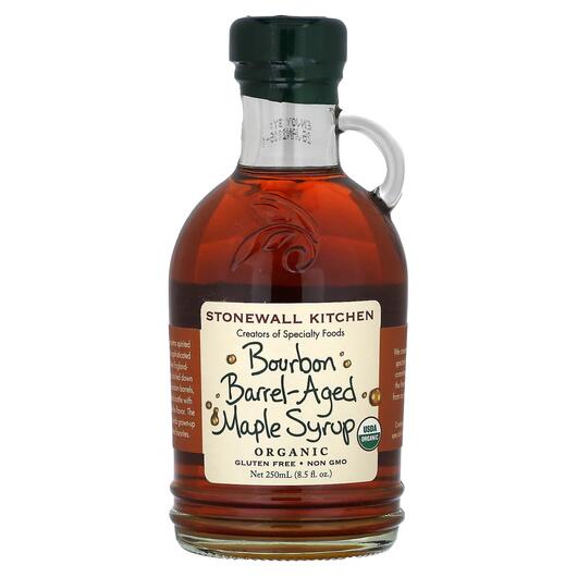 Основне фото товара Organic Bourbon Barrel-Aged Maple Syrup Основне фото товара Organic Bourbon Barrel-Aged Maple Syrup, Кленовий сироп, 250 мл