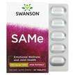 Фото товару Swanson, SAMe High Potency 400 mg, S-Аденозил-L-метионін, 30 т...