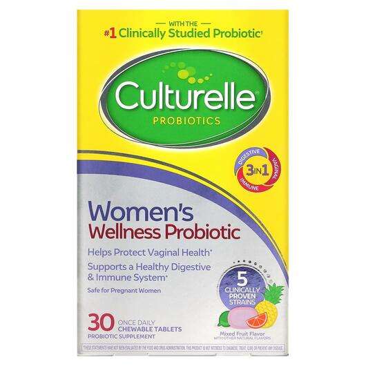 Основное фото товара Culturelle, Пробиотики для женщин, Women's Wellness Probiotic,...