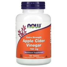 Apple Cider Vinegar Яблочный уксус 750 мг Экстра NOW