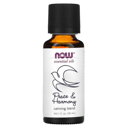 Основное фото товара NOW Foods, Эфирное масло, Essential Oil Peace & Harmony, 30 м