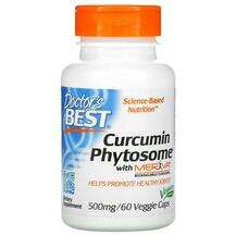 Doctor's Best, Curcumin Phytosome with Meriva 500 mg, 60 Veggi...