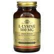 Фото товара Solgar, L-Лизин 500 мг, L-Lysine Free Form 500 mg, 100 капсул