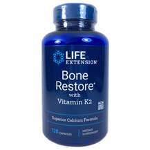 Life Extension, Боне Рэсторэ с витамином K2, Bone Restore, 120...