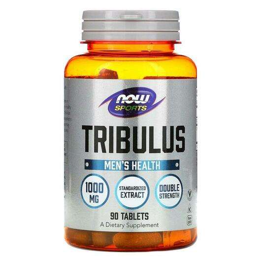 Основне фото товара Now, Sport Tribulus 1000 mg, Трибулус 1000 мг, 90 таблеток