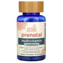 Mommy's Bliss, Prenatal Multivitamin + Probiotics, 45 Capsules
