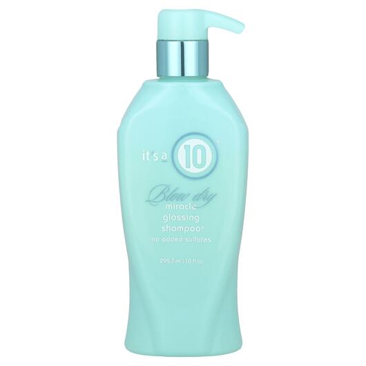 Основне фото товара It's a 10, Blow Dry Miracle Glossing Shampoo, Шампунь, 295.7