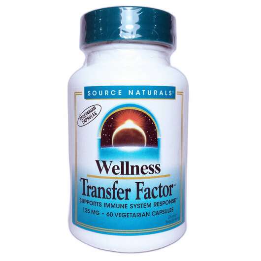 Основне фото товара Source Naturals, Wellness Transfer Factor, Трансфер Фактор, 60...