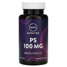 MRM Nutrition, Фосфатидилсерин 100 мг, PS 100 mg, 60 капсул