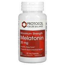 Protocol for Life Balance, Melatonin Maximum Strength, Мелатон...
