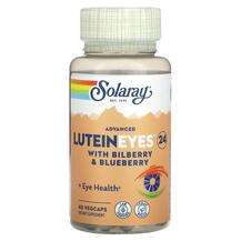 Solaray, Advanced Lutein Eyes 24 mg, Лютеїн 24 мг, 60 капсул