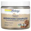Фото товару Solaray, Organic Fermented Mushroom Complete 2000 mg, Гриби, 60 г