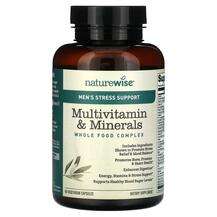 Naturewise, Men's Stress Support Multivitamin & Mineral, 6...