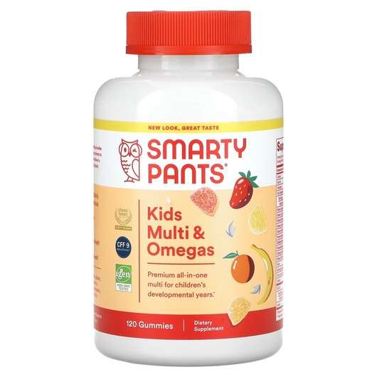 Основное фото товара SmartyPants, Витамины с Омега-3, Kids Formula Multi & Omeg...
