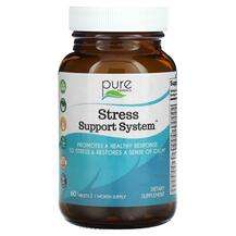 Pure Essence, Stress Support System, 60 Tablets