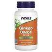 Now, Ginkgo Biloba 60 mg, Гінкго Білоба, 120 капсул