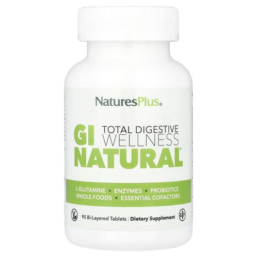 Основное фото товара Ферменты, Total Digestive Wellness GI Natural, 90 таблеток