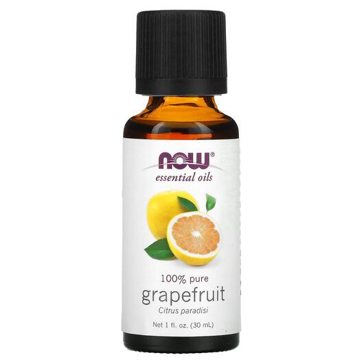 Основное фото товара Pure Essential Oil Grapefruit Основное фото товара NOW Foods, Эфирное масло, Pure Essential Oil Grapefruit, 30 мл