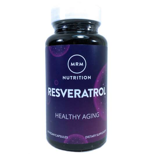 Основне фото товара MRM Nutrition, Resveratrol, Ресвератрол, 60 капсул
