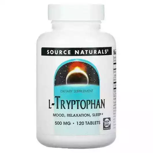 Фото товара L-Tryptophan 500 mg 120 Tablets