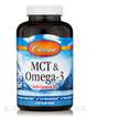 Фото товара Carlson, MCT Масло, MCT & Omega-3 with Coconut Oil, 120 капсу