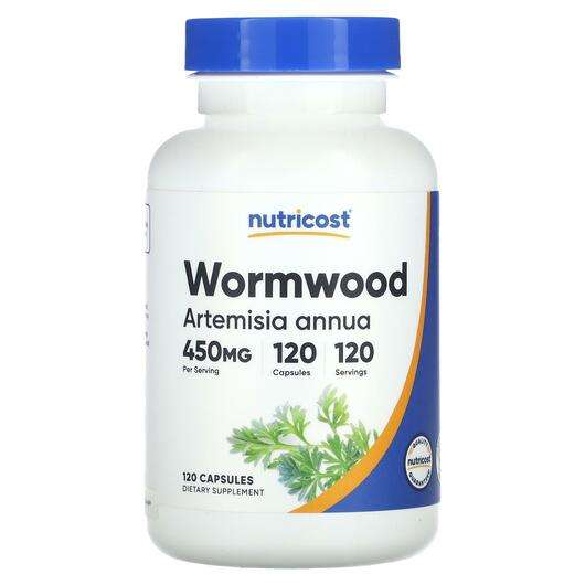 Основное фото товара Nutricost, Сладкий полынь, Wormwood 450 mg, 120 капсул