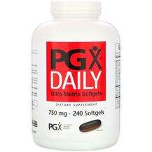 Natural Factors, PGX Daily Ultra Matrix Softgels 750 mg, Підтр...