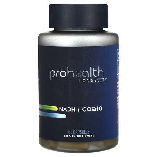 Основное фото товара NADH + CoQ10, 60 капсул, ProHealth Longevity