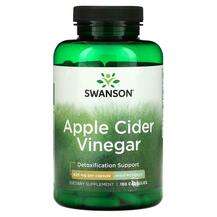 Swanson, Apple Cider Vinegar, Яблучний оцет 625 мг, 180 капсул
