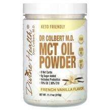 Divine Health, Dr Colbert M.D. MCT Oil Powder French Vanilla, ...