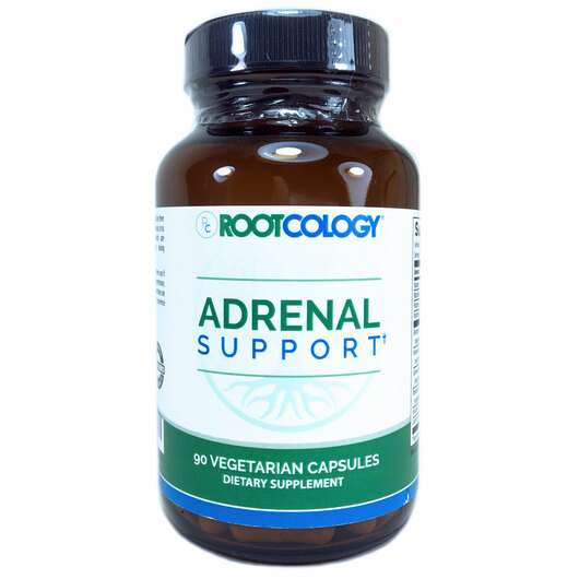 Основне фото товара Rootcology, Adrenal Support, Підтримка надниркових залоз, 90 к...