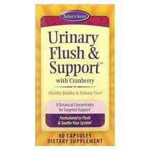 Nature's Secret, Urinary Flush & Support with Cranberry, 6...