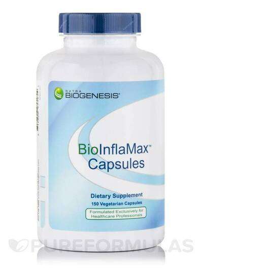 Основне фото товара Nutra BioGenesis, BioInflaMax Capsules, Засіб від алергії, 150...
