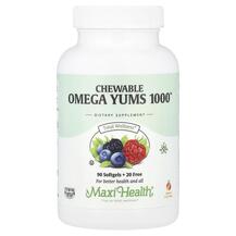 Chewable Omega Yums 1000 Natural Fruit Омега 3 Maxi Health Chewable Omega Yums 1000 Natural Fruit Омега 3 Maxi Health