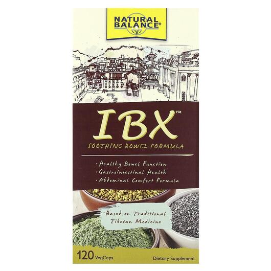 Основне фото товара IBX Soothing Bowel Formula Основне фото товара IBX Soothing Bowel Formula, Підтримка кишківника, 120 капсул